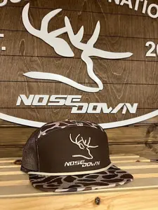 Nose Down Youth -3D Puff Duck Camo 7 Panel - Youth