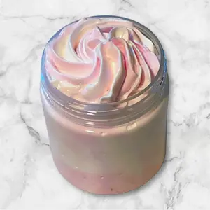 Whipped Body Butter Strawberry Scented - Moisturizing Body Lotion for Comfort - Body Care