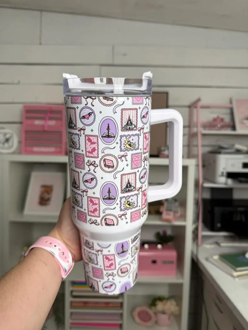 Romantsy Fantasy Bookish 40oz tumbler, Romantsy Book Vibes quencher