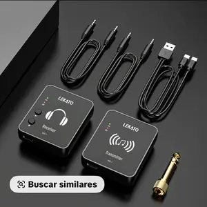 LEKATO MS-1 2.4G Wireless In-Ear Monitor System,Stereo Wireless IEM System with Transmitter Beltpack Receiver for Guitar, Automatic Pairing, for Studio, Band Rehearsal, Live Performance