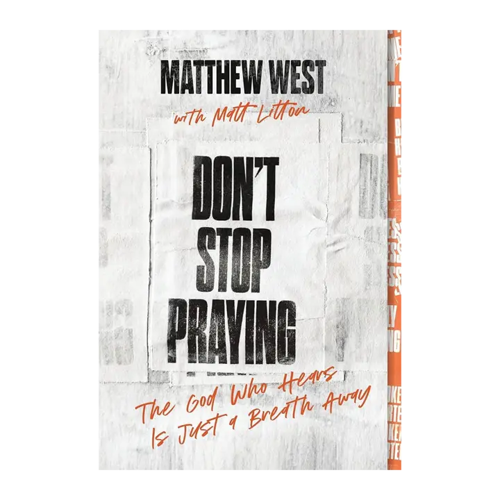 *Limited* Don't Stop Praying Book (Autographed)