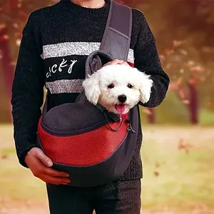 Pet Carrier Bag, Pet Messenger Bag, Small Dog Cat Bag Travel Outdoor Backpack, Dog Travel Bag Suitable For Walking, Hiking, Cycling, Outdoor Camping And Motorcycle