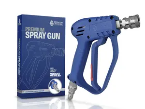 Premium 4000 PSI Pressure Sprayer With Stainless Steel Swivel | 3/8" Male Plug And 1/4” Quick Connector Coupler