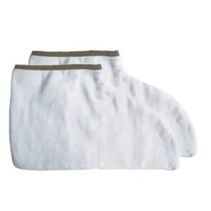 Large size Paraffin Wax Booties, Gloves, Foot Covers for Paraffin Spa Bath - Protects Hands and Feet, Helps Relieve Arthritis Pain and Stiff Muscles Deeply Hydrates Sooth Skin Pedicure