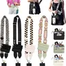 Women's Adjustable Detachable Clip-and-Go Polyester Phone Strap Wallet with Crossbody/Wrist Options, ID Window, Zipper Pocket - Badge Clip & Crossbody Lanyard Phone Straps & Charms, Hands-Free Accessories (Back to School)