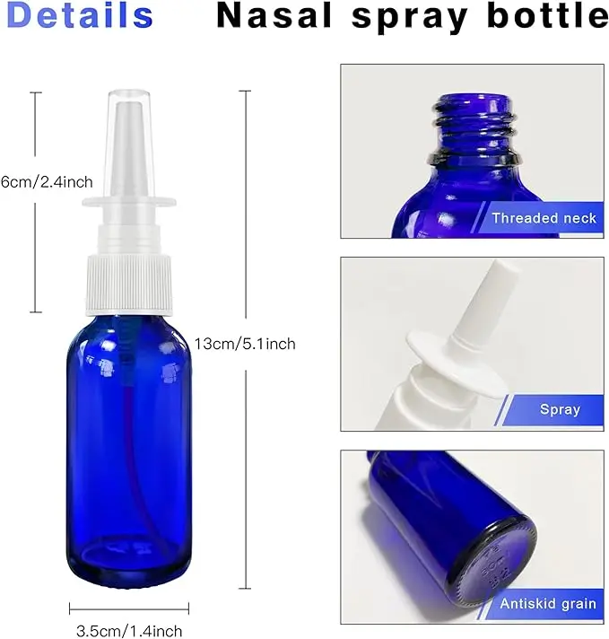 Empty Nasal Spray Bottle