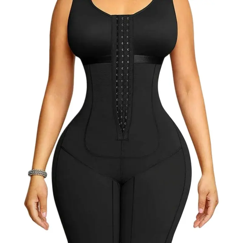 1 Count Women's Body Shaperwear, Underwear, Fajas, shapewear Jumpsuit, Colombian Slim Shapewear Butt Lifting & Tummy Control Sculpting Body Curves, Shapewear Bodysuit, Waist Cincher, Smooth, Suitable For Daily Wear Or Training, Abdomen Smoothing Bodysuit
