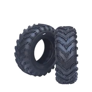 【GARVEE】25x8-12 ATV/UTV Tires Set of 2, 6PR All Terrain with 15mm Tread Depth, Lightweight Design for Enhanced Handling and Durability Across Various Terrains