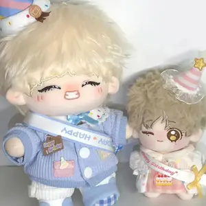 2026 new Stuffed 20cm Game Handsome Boy Band  Kim Tae-hyung Cosplay Plush With Skeleton Doll Toys for Fan Collection or Kids Gift