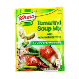KNORR Tamarind Mixed Seasoning 40g - Filipino Sinigang Soup Mix for Meat Seafood Vegetables