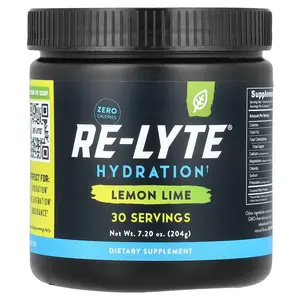 Redmond Re-Lyte® Hydration, Lemon Lime, 7.2 oz (204 g)