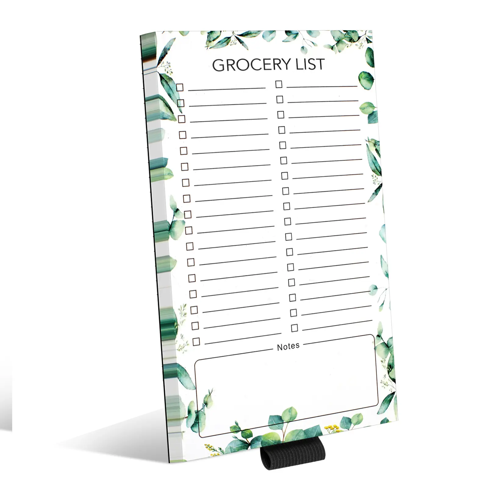 Grocery List Magnet Pad for Fridge, 4.5x7.5 Inches Grocery List Pads, Magnetic Note Pad for Fridge, Magnetic Grocery List Pad for Fridge, Shopping List, 60 Pages Per Magnetic Notepad, Organizing Supplies, Magnetic Notebook, Organizer