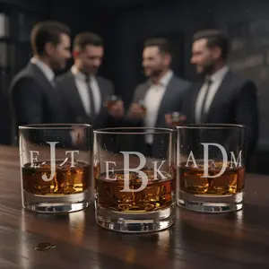 Personalized Whiskey Glass Cup