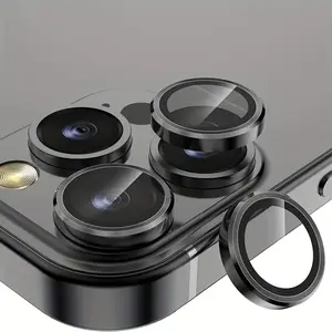 1 set Camera Lens Protector for iPhone Glass Screen Protection Protect Film Cover Protective Smartphone Casing
