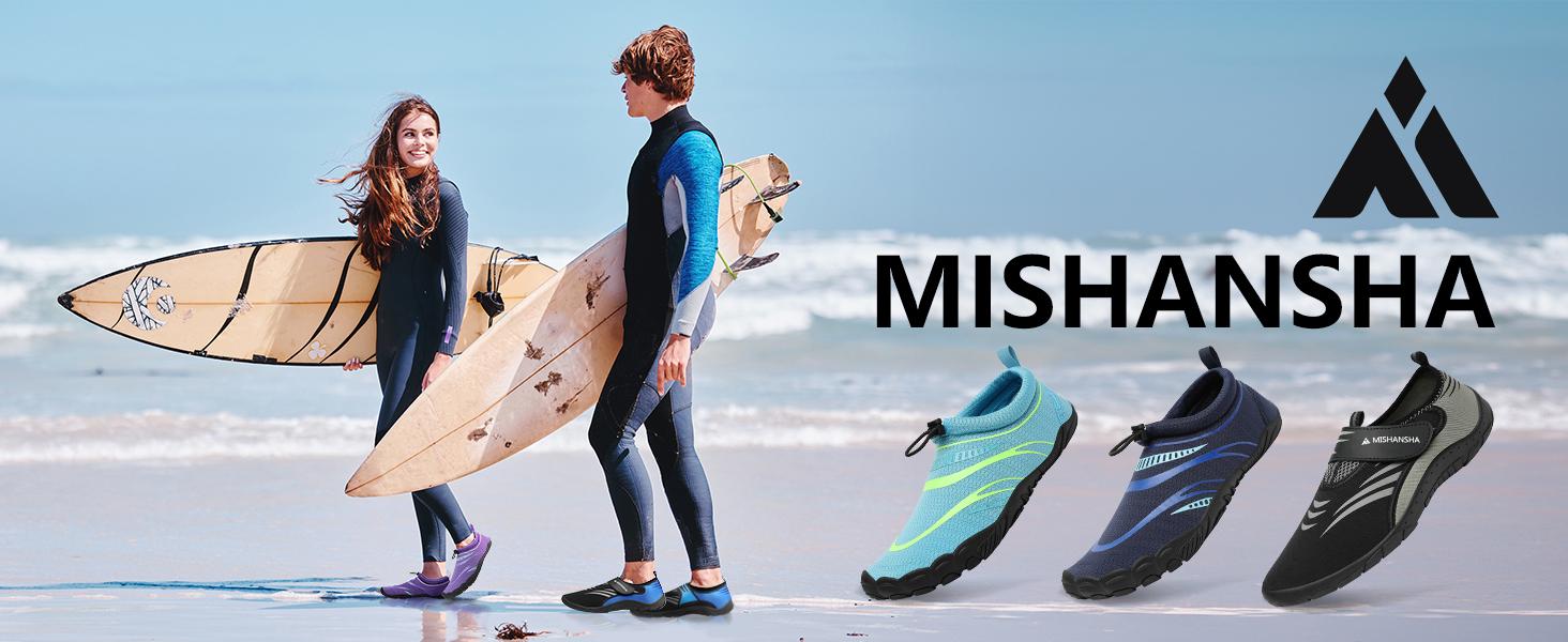 Mishansha Womens Mens Water Swim Shoes Wide Toe Box Barefoot Shoes Mishansha Womens Mens Water Swim Shoes Wide Toe Box Barefoot Shoes