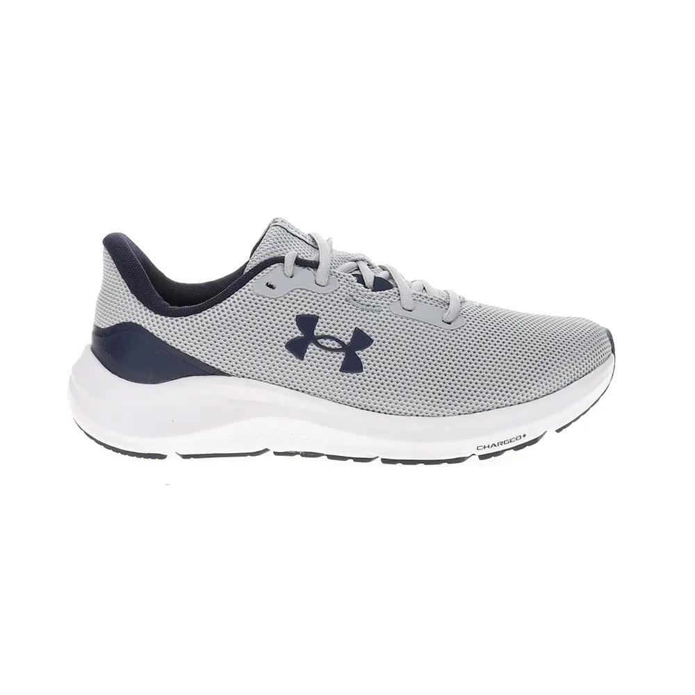 Under Armour Mens Charged Pursuit 4 Running Sneakers Shoes - Grey Under Armour Mens Charged Pursuit 4 Running Sneakers Shoes - Grey