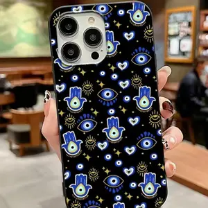 Creative Eye Pattern Phone Case, Anti-fall Phone Protector Cover, Shockproof Phone Protective Case Compatible with iPhone 15 14 13 12 11 Series