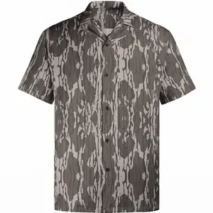 Duck Hunting Camo Shirt for Men, Summer Casual Button-Up, Outdoor Aesthetic Hunter Gift, Breathable Hunting Apparel, Camouflage Party Shirt