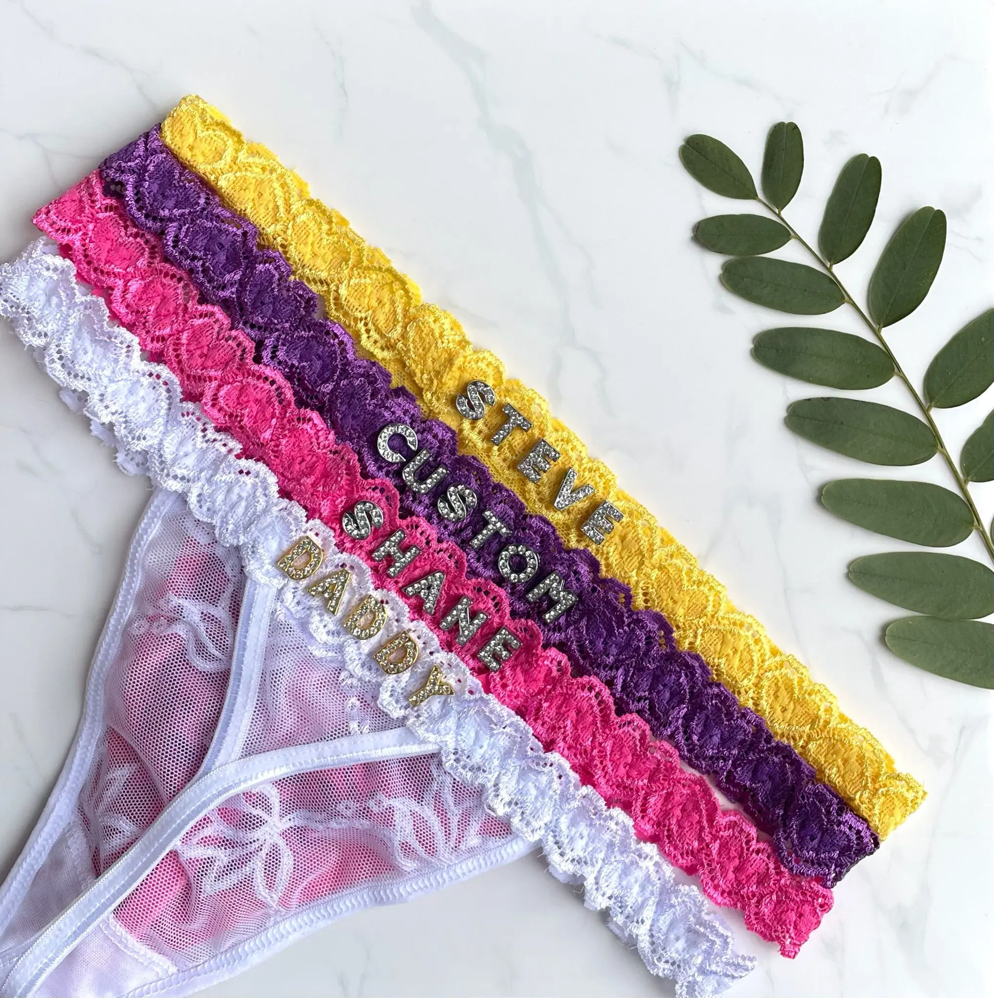 Custom Name Thong, Personalised Name Thong, Name Thong Custom Name Thong, Personalised Name Thong, Name Thong
