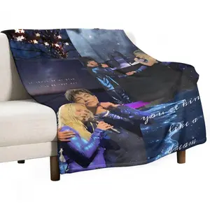 Malachi Barton Actor Thermal Blanket Soft Lightweight Patterned Flannel Blanket Home Decor Throw Blanket for Christmas Birthdas Fans Gift