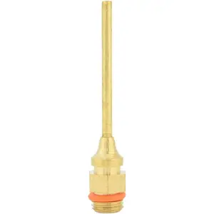 Glue Gun Nozzle, 1.5x70mm Brass Nozzle Hot Glue Gun Tips with O-Ring Hot Glue Gun Nozzle Thread Interchangeable Copper Nozzle for Hot Melting Glue Gun Accessories