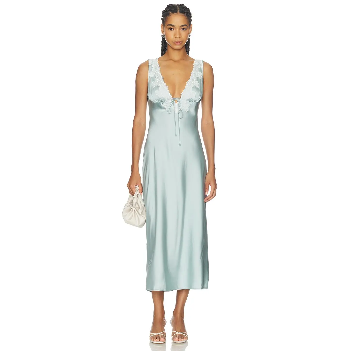 Elodie the Label Odette Dress in Blue Haze