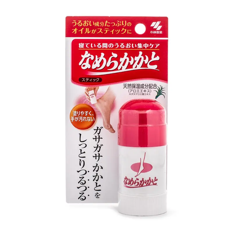 KOBAYASHI Heel Moisture Stick - 30g Foot Care Cream, Travel-Friendly Moisturizing Lotion for Dry, Cracked Feet Hydration & Selfcare Item, Hydrate