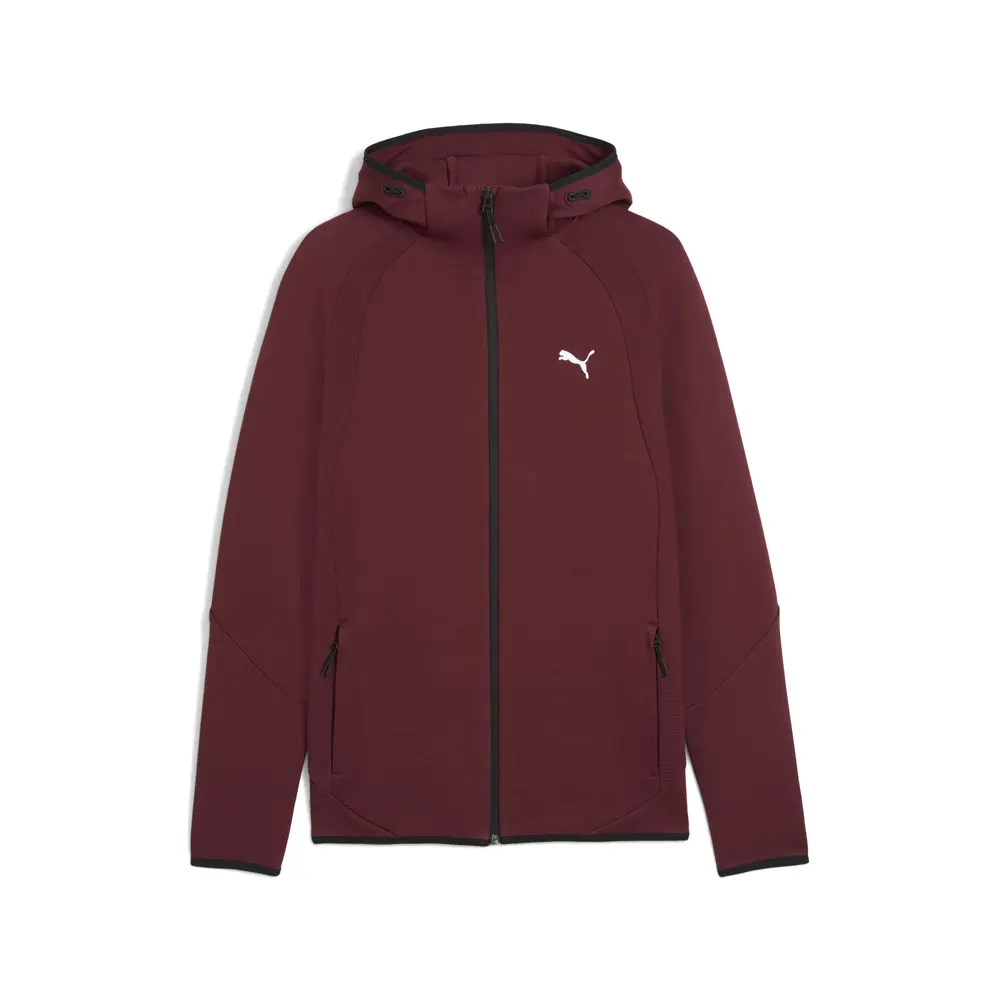 PUMA Mens Evostripe Hoodie Casual Outerwear Casual - Red