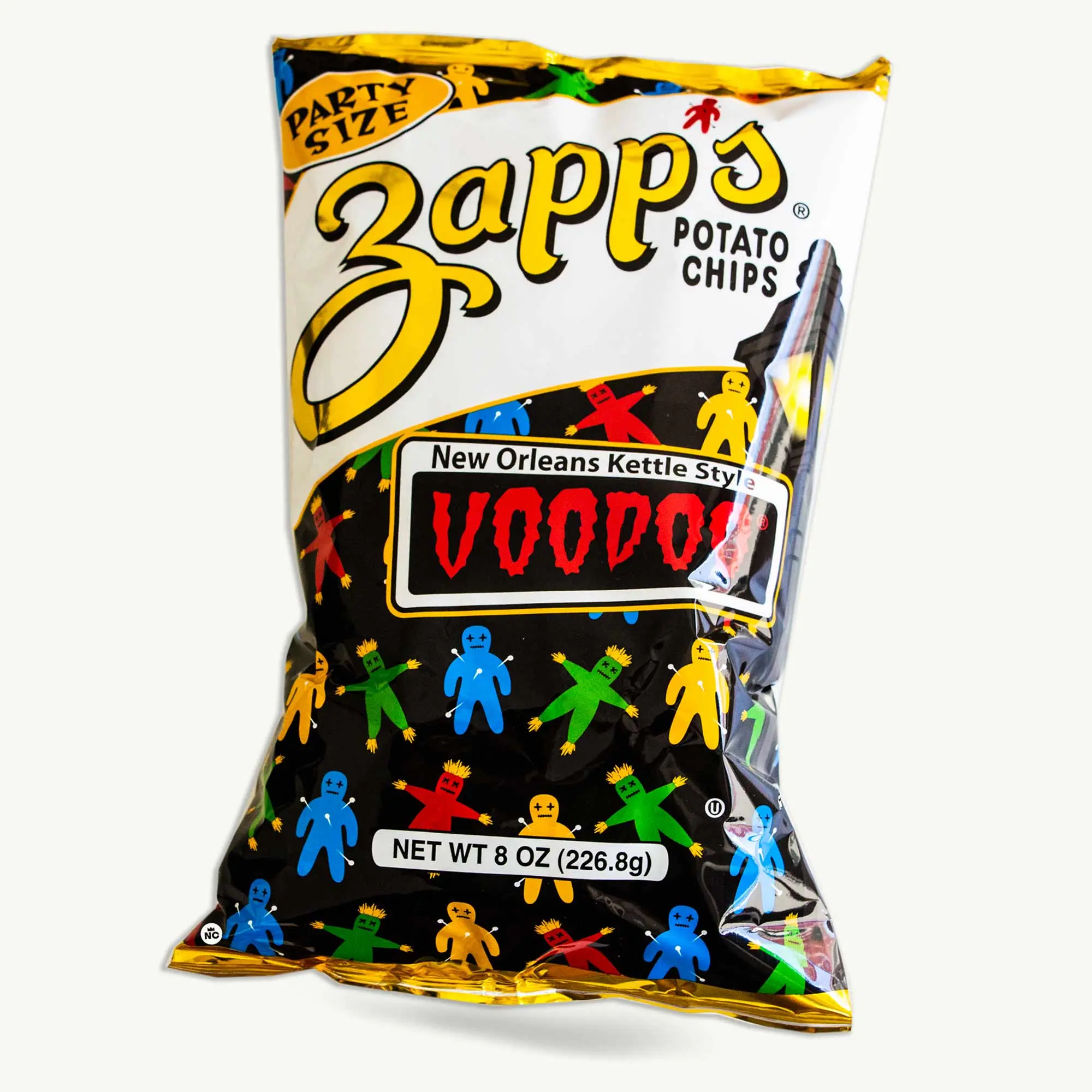 Zapp's Voodoo New Orleans Kettle Potato Chips 8oz Zapp's Voodoo New Orleans Kettle Potato Chips 8oz