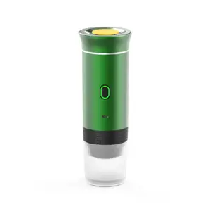 Portable Italian Coffee Maker - Compact Wireless Capsule Machine with 60ml Capacity, 2500mAh Battery, 72W Power, 83.5mm Size, White/Gray/Green/Silver/Black