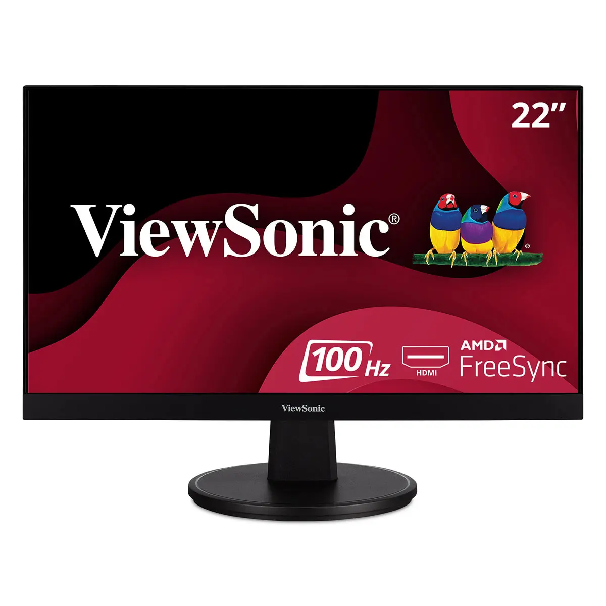 ViewSonic VA2247-MH 22" 16:9 Full HD MVA LED Monitor, Built-In Speakers