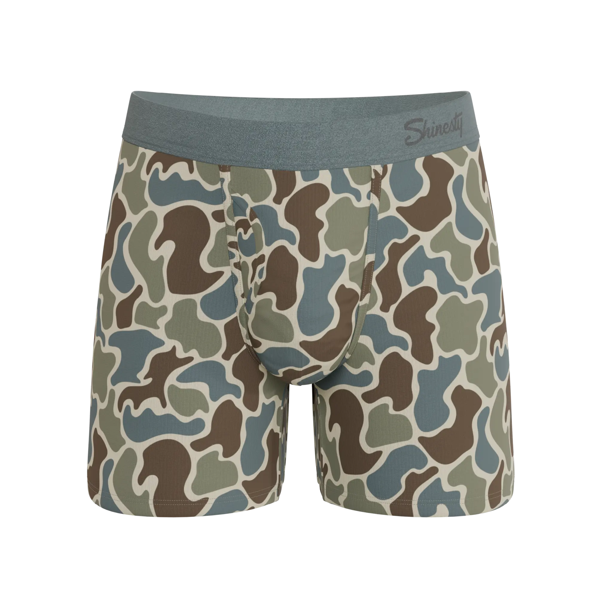 The Blender | Shinesty Grey Duck Camo Ball Hammock® Magnum Big Pouch Underwear