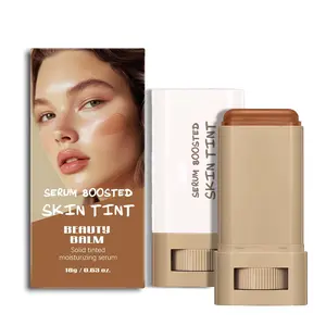 Contour & Foundation Stick – Create a Sculpted, Flawless Look with This Tinted Cream Balm | Natural Finish, Easy to Blend, Hydrating Formula | 6 Shades