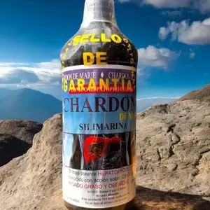 New - Chardon de Marie - Juice Tonic- Jugo De Silimarina (Milk Thistle) - de 1 Liter (33.3Fl Oz) Jugo de maguey Drinks Natural