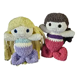 Crochet Mermaid Amigurumi Plushie, Cute gift & decoration, Christmas gift Plush