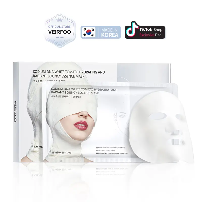 Korean Brand VEIRFOO PDRN Liftsnap Wrapping Mask 65g for Radiant