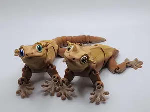 3D Printed Crested Gecko