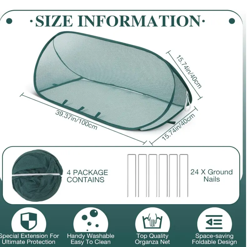 Triangular Plant Cover, 1 Pack