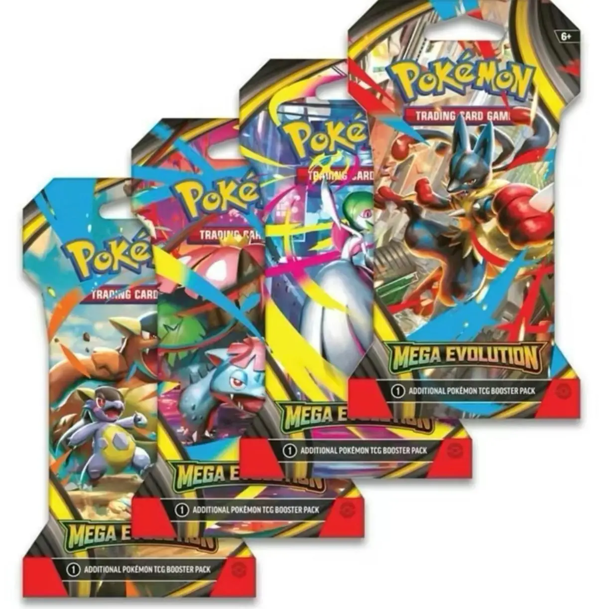Pokemon Mega Evolution Sleeved Booster Pack(Random Art) English Ver.