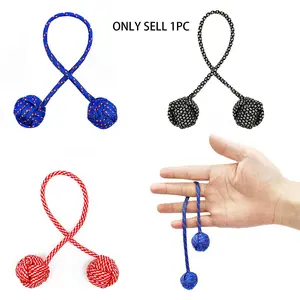 Stress Relief Fidget Beads Skill Toy, Two Beads Per String Finger Tip Reliever, Ideal for Anxiety Management & Focus Enhancement
