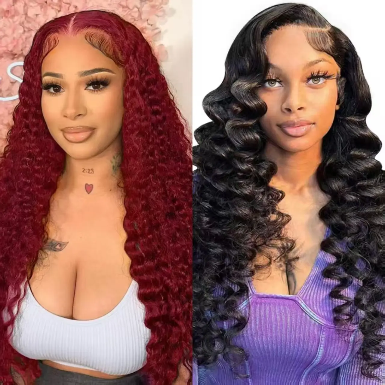 [Combo sale 28"&24"]  '' 2 wig "13x4 Jerry Curly Lace Front Wigs Human Hair with Baby Hair180%DensityStraight Human Hair Wigs for Women