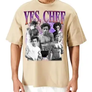 Vintage Yes Chef T-Shirt Featuring Jeremy Allen White Bear Tshirt
