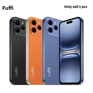 FUFFi-M17 Pro Fashion Smartphone, 6.61-inch screen, unlocked 4G network, 5MP+16MP high-definition camera, Android 10.0, 3+64GB RAM, 3500mAh battery, dual card dual standby, metal frame holder