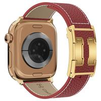 Red Band +Gold Buckle
