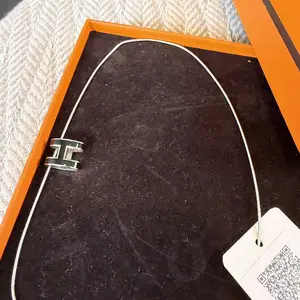 Pre-owned HERMÈS Metal Bag Accessories Hermes Necklace