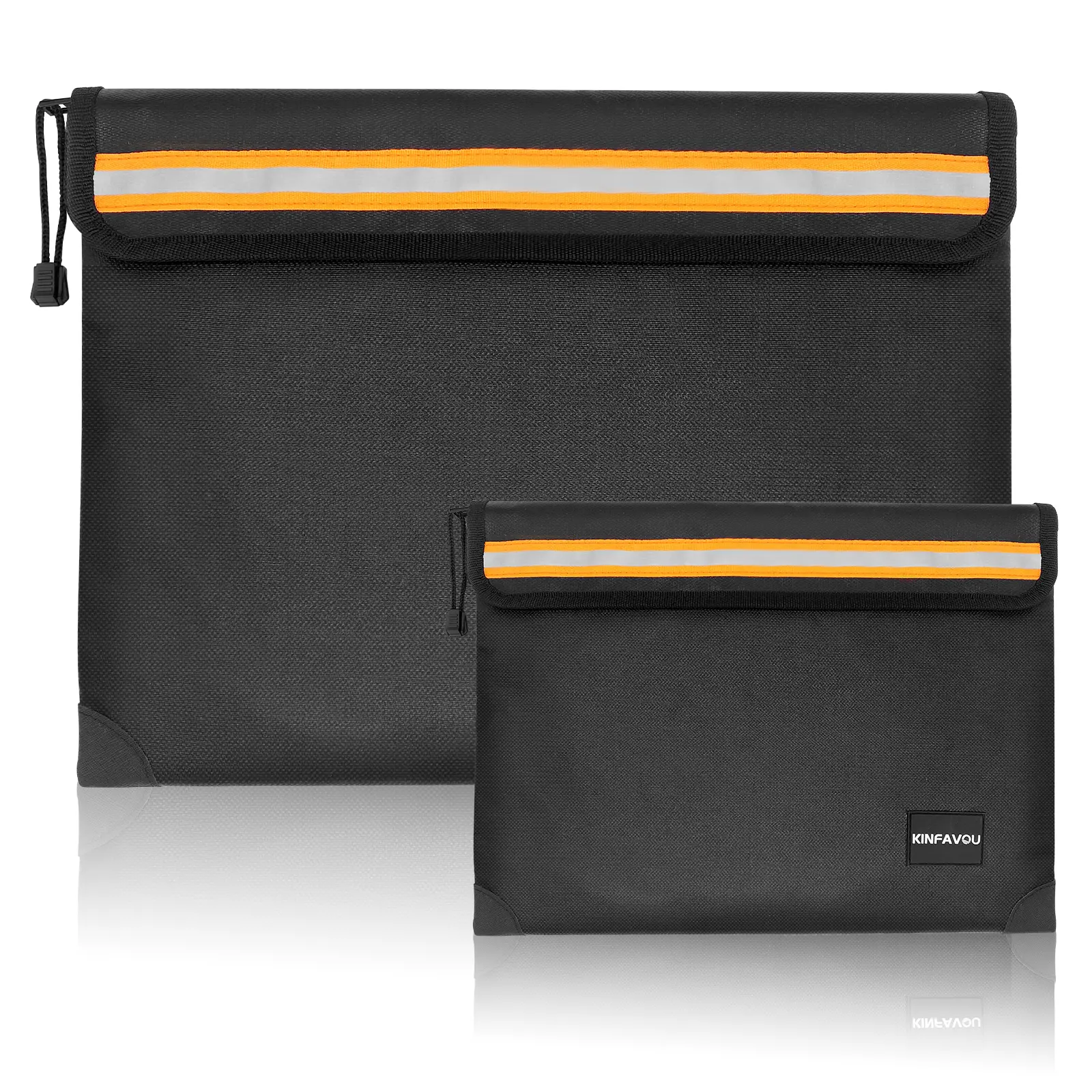 5200°F Fireproof Bag Set – Protect Cash & Docs from Fire & Water!