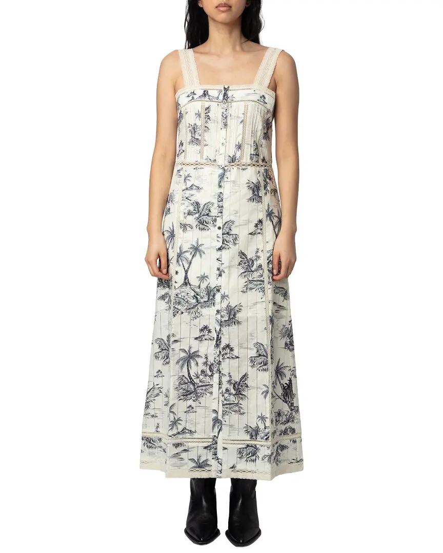 Zadig & Voltaire Renaid Tropical Island Dress