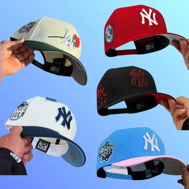New Era MLB LA Dodgers & NY Yankees 9FORTY 9FIFTY Urban Impact Snapback Cap – Adjustable Unisex Baseball Hat, Retro Vintage Streetwear Look, Trucker Mesh Design, USA Urban Fashion Trend 2026, TikTok Viral Headwear