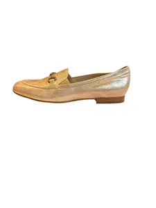 SAS WOMENS GOLD SHIMMERING LINETTE LOAFERS SIZE 7.5