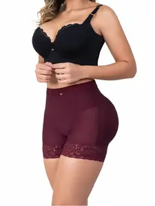 Panty Cachetero Moldeador 4084 con Encaje y Compresión Media